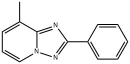 8-Methyl-2-phenyl[1,2,4]triazolo[1,5-a]pyridine Struktur