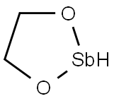 1,3-Dioxa-2-stibacyclopentane Struktur