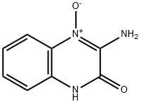 2(1H)-Quinoxalinone,3-amino-,4-oxide(7CI,9CI) Struktur