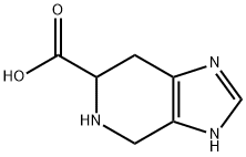 4,5,6,7-TETRAHYDRO-1H-IMIDAZO[4,5-C]PYRIDINE-6-CARBOXYLIC ACID Struktur