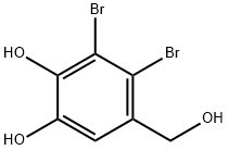 2,3-DIBROMO-4,5-DIHYDROXYBENZYL ALCOHOL Struktur