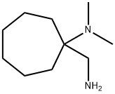 N-[1-(AMINOMETHYL)CYCLOHEPTYL]-N,N-DIMETHYLAMINE Struktur