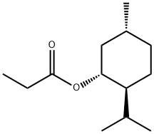 (-)-menthyl propionate Struktur