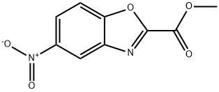 5-NITRO-BENZOOXAZOLE-2-CARBOXYLIC ACID METHYL ESTER Struktur