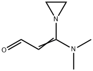 3-(1-Aziridinyl)-3-(dimethylamino)propenal Struktur