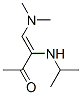 4-(Dimethylamino)-3-(isopropylamino)-3-buten-2-one Struktur