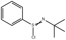 N-TERT-BUTYLBENZENESULFINIMIDOYL CHLORIDE Struktur