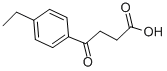 3-(4-ETHYLBENZOYL)PROPIONIC ACID Struktur