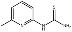 N-(6-甲基-2-吡啶基)硫脲 結(jié)構(gòu)式