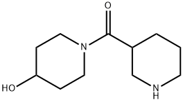 (4-HYDROXYPIPERIDIN-1-YL)PIPERIDIN-3-YL-METHANONE Struktur