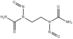 1,1-ethylenebis(1-nitrosourea) Struktur