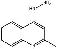 1-(2-METHYL-4-QUINOLYL)HYDRAZINE Struktur