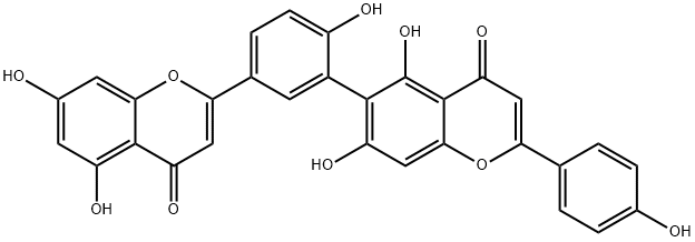 Robustaflavone Struktur