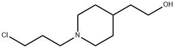 1-(3-CHLOROPROPYL)-4-PIPERIDINE ETHANOL Struktur