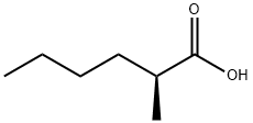 (S)-2-Methylhexanoic acid Struktur