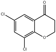 6,8-dichloro-chroMan-4-one Struktur