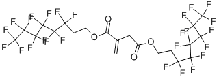 BIS(1H,1H,2H,2H-PERFLUOROOCTYL)ITACONATE Struktur