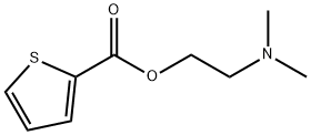 2-Thiophenecarboxylicacid,2-(dimethylamino)ethylester(9CI) Struktur