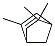 2,5,5-Trimethylbicyclo[2.2.1]hept-2-ene Struktur