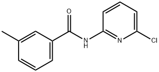 N-(6-chloro-2-pyridinyl)-3-methylbenzamide Struktur