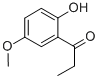 2'-hydroxy-5'-methoxypropiophenone Struktur