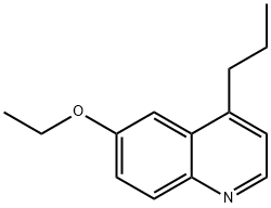 Quinoline, 6-ethoxy-4-propyl- (9CI) Struktur