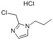 2-CHLOROMETHYL-1-PROPYLIMIDAZOLE HCL Struktur