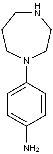 1-(4-AMINOPHENYL)[1,4]DIAZEPANE Struktur