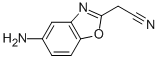 (5-AMINO-BENZOOXAZOL-2-YL)-ACETONITRILE Struktur