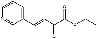 (E)-ETHYL 2-OXO-4-(PYRIDIN-3-YL)BUT-3-ENOATE Struktur