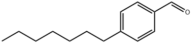 4-N-HEPTYLBENZALDEHYDE Struktur