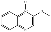 Quinoxaline,  2-methoxy-,  1-oxide Struktur