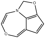 1H-2,6-Dioxa-8a-azacyclopent[cd]azulene(9CI) Struktur