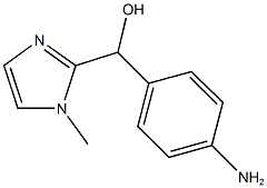 (4-AMINOPHENYL)(1-METHYL-1H-IMIDAZOL-2-YL)METHANOL Struktur