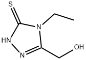 3H-1,2,4-Triazole-3-thione, 4-ethyl-2,4-dihydro-5-(hydroxymethyl)- (9CI) Struktur