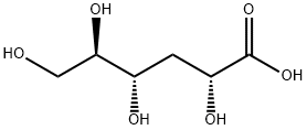 3-deoxy-D-gluconic acid  Struktur