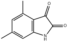 4,6-DIMETHYL-1H-INDOLE-2,3-DIONE Struktur