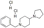 1-benzyl-4-pyrrolidin-1-ylpiperidine, dihydrochloride Struktur