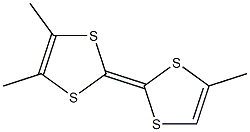 4,4',5-TRIMETHYLTETRATHIAFULVALENE Struktur