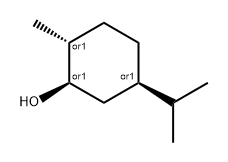 (1alpha,2beta,5alpha)-5-(isopropyl)-2-methylcyclohexan-1-ol  Struktur