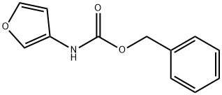 benzyl furan-3-ylcarbaMate Struktur