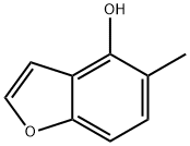 4-Benzofuranol, 5-methyl- (9CI) Struktur