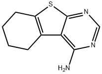 5,6,7,8-TETRAHYDRO-BENZO[4,5]THIENO[2,3-D]PYRIMIDIN-4-YLAMINE Struktur