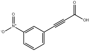 (3-NITROPHENYL)-PROPYNOIC ACID Struktur