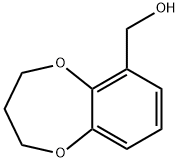 3,4-DIHYDRO-2H-1,5-BENZODIOXEPIN-6-YLMETHANOL Struktur