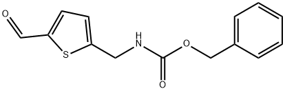 BENZYL N-ó(5-FORMYL-2-THIENYL)METHYL]CARBAMATE,97% Struktur