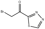 2-BROMO-1-(1,3,4-THIADIAZOL-2-YL)-1-ETHANONE,97% Struktur