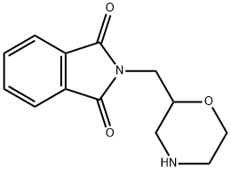 2-(1,4-OXAZINAN-2-YLMETHYL)-1H-ISOINDOLE-1,3(2H)-DIONE Struktur