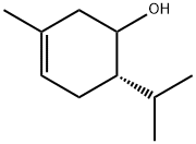 3-Cyclohexen-1-ol,3-methyl-6-(1-methylethyl)-,(6S)-(9CI) Struktur