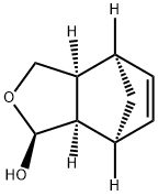 4,7-Methanoisobenzofuran-1-ol, 1,3,3a,4,7,7a-hexahydro-, (1S,3aS,4R,7S,7aR)- (9CI) Struktur